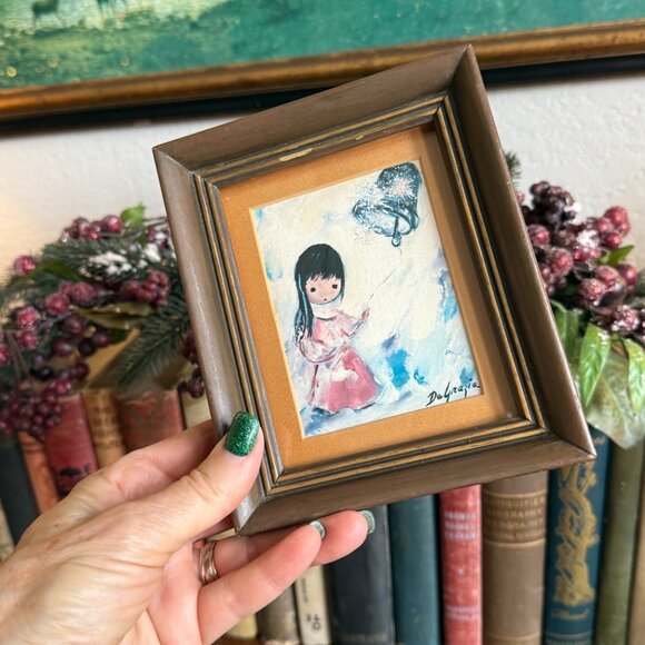 Vintage Bell of Hope Picture by De Grazia - Picture 7 of 7